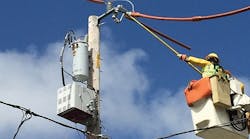 Hawaiian utilities are using technologies such as the Gridco In-line Power Regulator (installed below the box located under the distribution transformer) to gain more visibility and control in the face of the impacts of high penetration of PV.