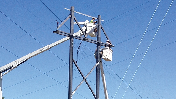 Ameren Illinois new pole design
