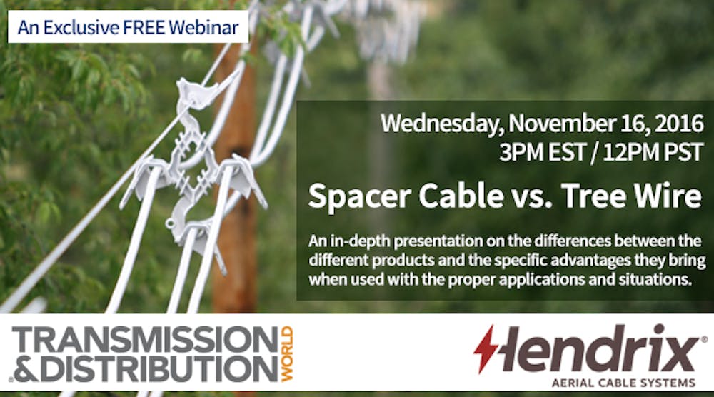 Spacer Cable vs. Tree Wire | T&D World
