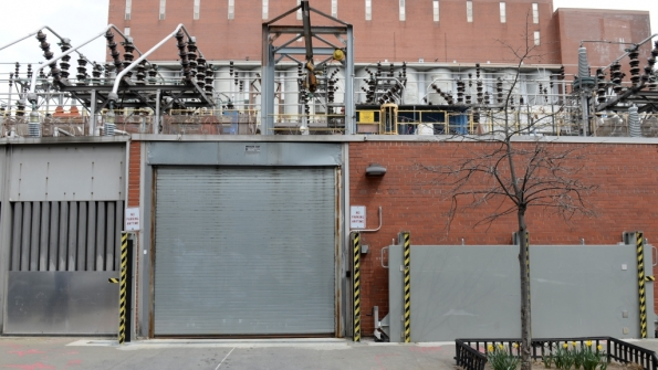 Raised ConEd substation