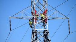 Upper Great Plains contracted with a company to use new lifting technology on 37 towers in summer and fall to ensure appropriate ground clearances. The work can be done energized and doesn't require heavy vehicles and equipment or significant numbers of people to accomplish the job, saving time and money. For safety reasons, UGP will do the work de-energized. Upper Great Plains contracted with a company to use new lifting technology on 37 towers in summer and fall to ensure appropriate ground clearances. The work can be done energized and doesn't require heavy vehicles and equipment or significant numbers of people to accomplish the job, saving time and money. For safety reasons, UGP will do the work de-energized.