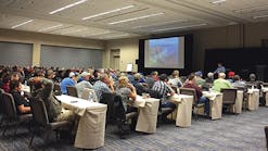 Linemen packed a conference room at the convention center for a day-and-a-half safety conference preceding the 2016 Lineman&rsquo;s Expo and Rodeo.