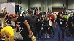 Linemen from power companies across North America looked for the latest tools and technology at the 2016 expo.