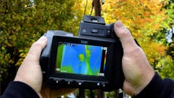 thermovision camera inspecting powerlines thermovision camera inspecting powerlines