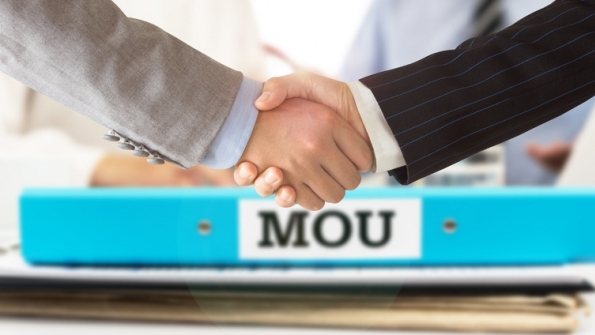 mou and shaking hands