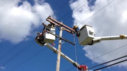 linemen from Penn Power linemen from Penn Power