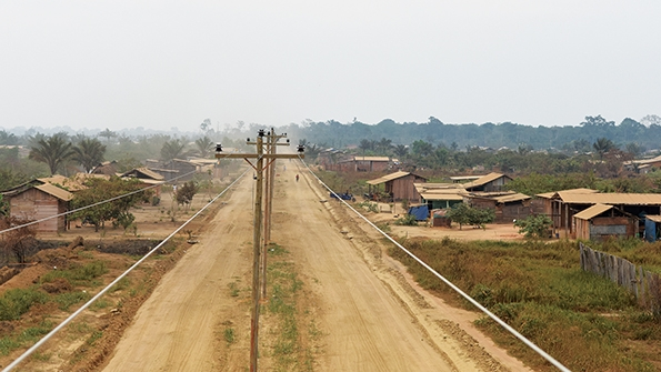electrifying remote villages in Bolivia