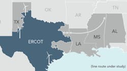 Southern Cross transmission route Southern Cross transmission route