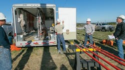 Basin Electric Power Cooperative hot stick and barehand training Basin Electric Power Cooperative hot stick and barehand training