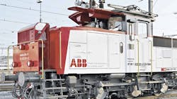 The Ee 933 shunting locomotive of Swiss Federal Railways SBB The Ee 933 shunting locomotive of Swiss Federal Railways SBB