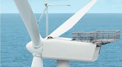 Amorphous metal distribution transformers can minimize no-load losses in wind power applications. The offshore wind farm shown here is the Danish Horns Rev I. Amorphous metal distribution transformers can minimize no-load losses in wind power applications. The offshore wind farm shown here is the Danish Horns Rev I.