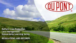 DuPont Crop Protection Land Management Stewardship Learning series DuPont Crop Protection Land Management Stewardship Learning series