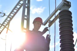 safe worker at substation safe worker at substation