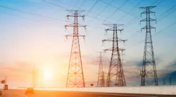 transmission towers