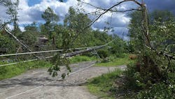 National Grid system hardening 69kV spacer cable National Grid system hardening 69kV spacer cable