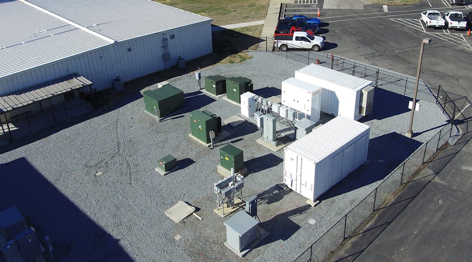 Duke Energy&rsquo;s Mount Holly microgrid test site consists of two battery energy storage systems totaling 900 kW/451 kWh, 120 kW of solar and roughly 500 kW of controllable load.