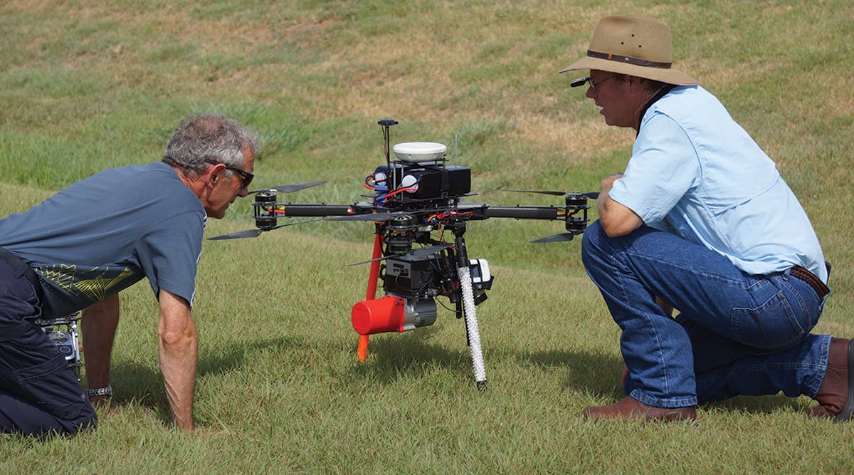 McCord Engineering uses a UAV to collect LiDAR data to carry out engineering modeling for Mid-South Synergy&rsquo;s vegetation work plans.