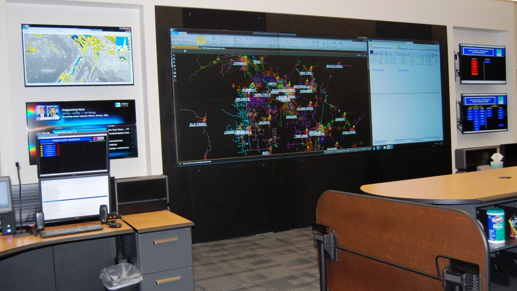 PG&E control center