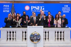 PSEG closing bell PSEG closing bell