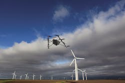 Wind farms have started using UASs for routine wind turbine inspections. The drones can inspect blades, nacelles and structures much faster and cheaper than traditional climb and shake inspections.