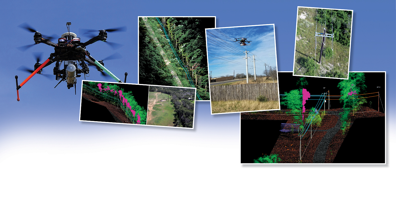 Pedernales Electric Cooperative Inc., EcoLayers Inc., drone, LiDAR