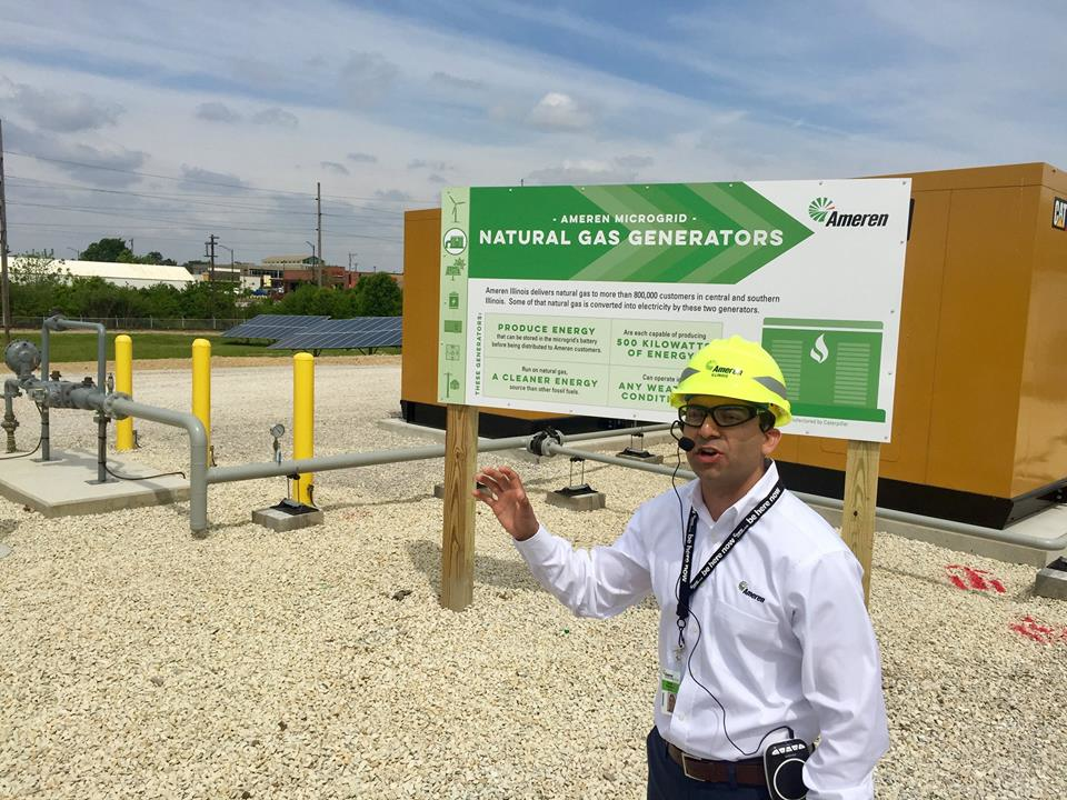 Ameren microgrid opening