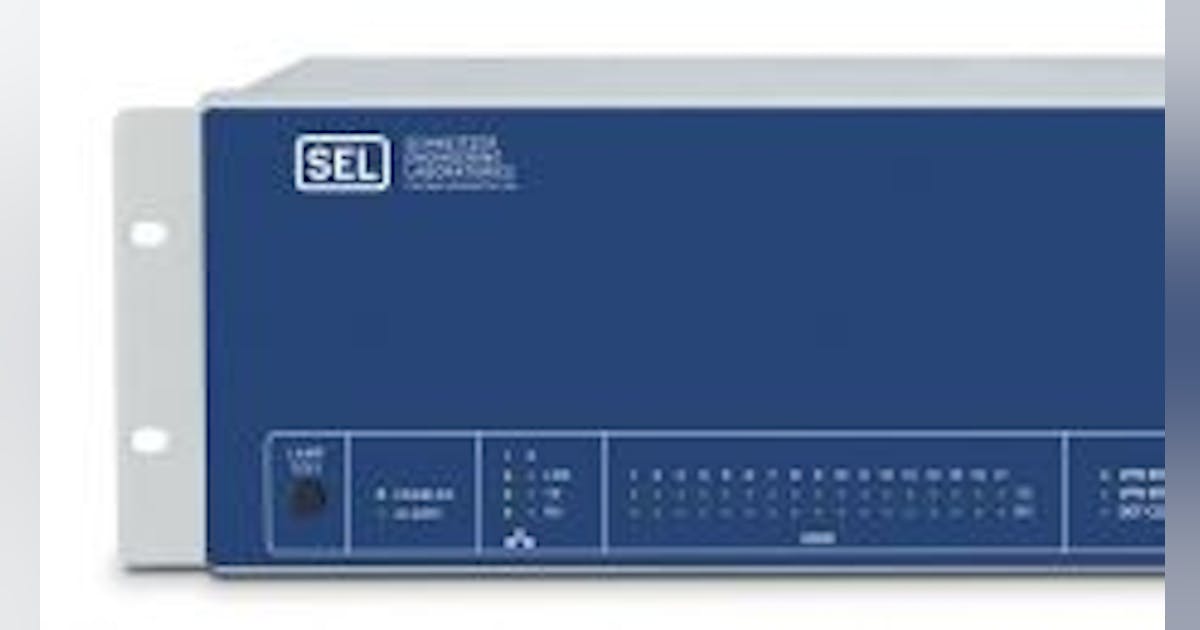 SEL Announces Intuitive, Economical Ethernet Gateway for Grid Security ...