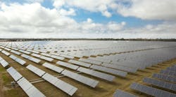 Photo of Florida Power &amp; Light Company&apos;s DeSoto Next Generation Solar Energy Center courtesy of Florida SunPower Corporation