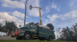Toronto Hydro crews spent more than three days restoring power in the Tampa area of Florida