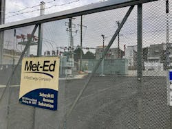 met ed substation met ed substation