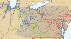 pjm upgrades map