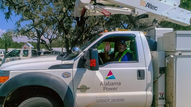 alabama power truck