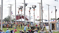 2017 International Lineman's Rodeo & Expo, competition 2017 International Lineman's Rodeo & Expo, competition