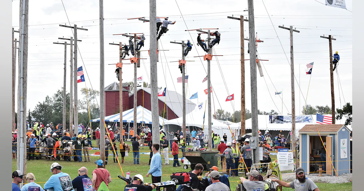 Target Rodeo Line Rodeo Competition Draws Record Number of Linemen | TD World