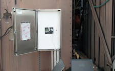 At the Brooklyn substation, the GIC monitor installation provides local operator information on the digital display.