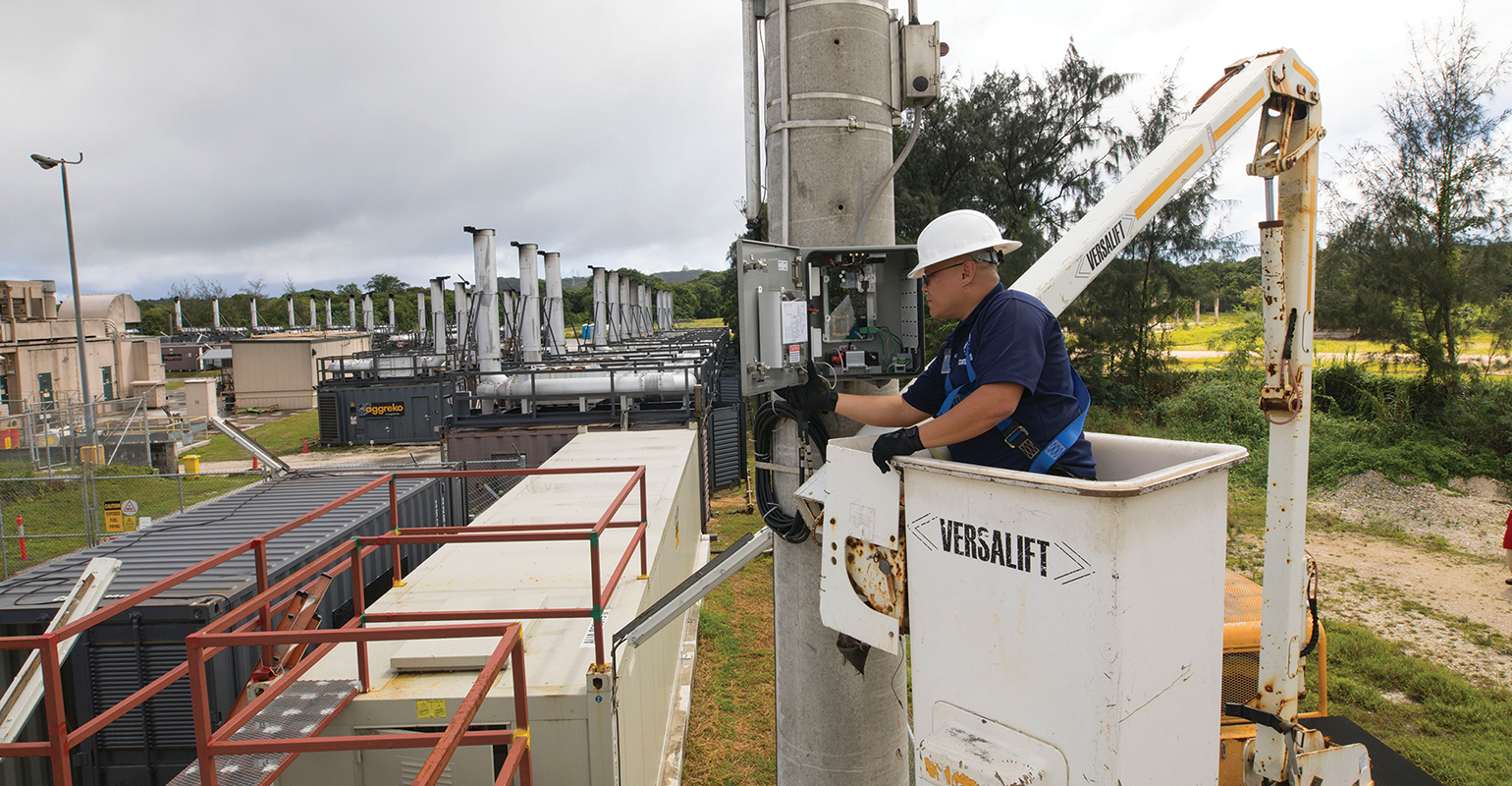 Guam Power Authority, grid upgrades, advanced systems