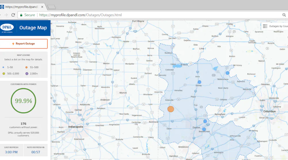 Dayton Power And Light Power Outage