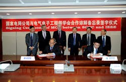 IEEE PES and SGCC signing of MOU IEEE PES and SGCC signing of MOU