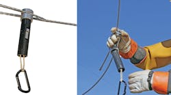 A lineman invented the Tail Tamer to hold back loose ends, but it can also be used to attach parallel and groove and crimp connectors.