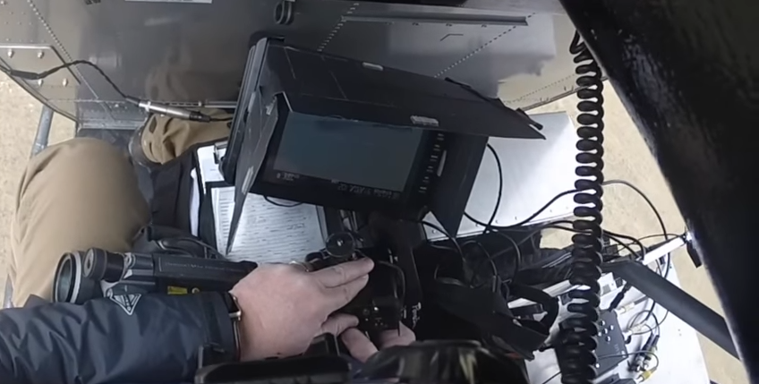 Hot Shot camera in use