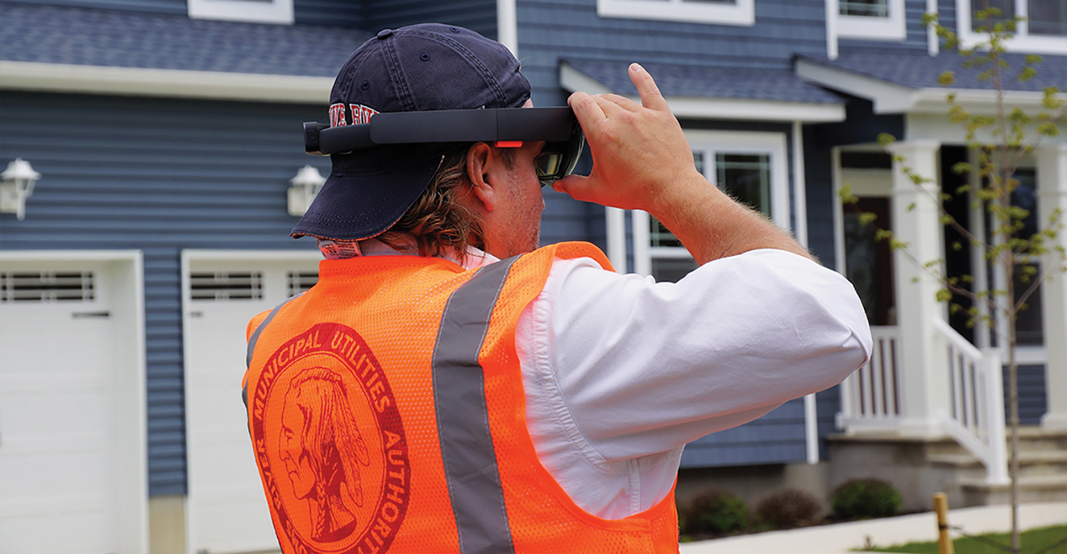 Toms River Municipal Utilities Authority, Microsoft HoloLens headset