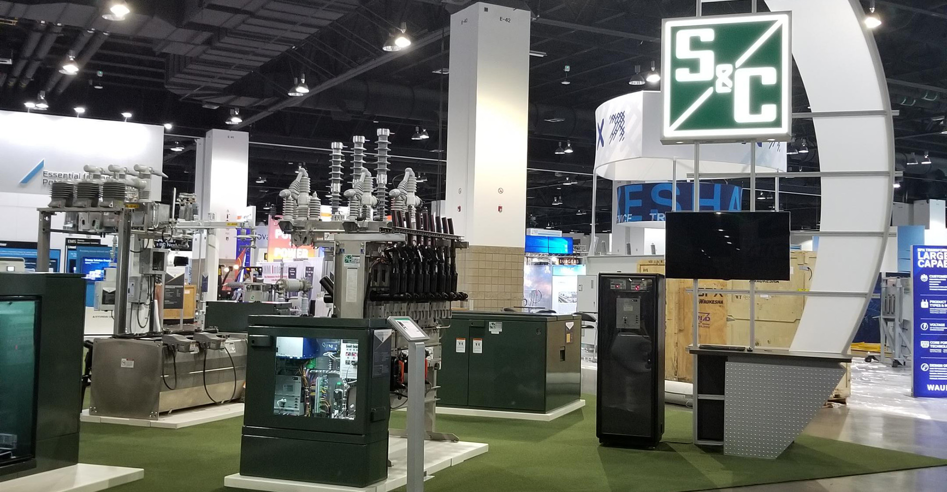 S&C booth
