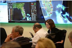 Florida Power & Light Co command center Florida Power & Light Co command center