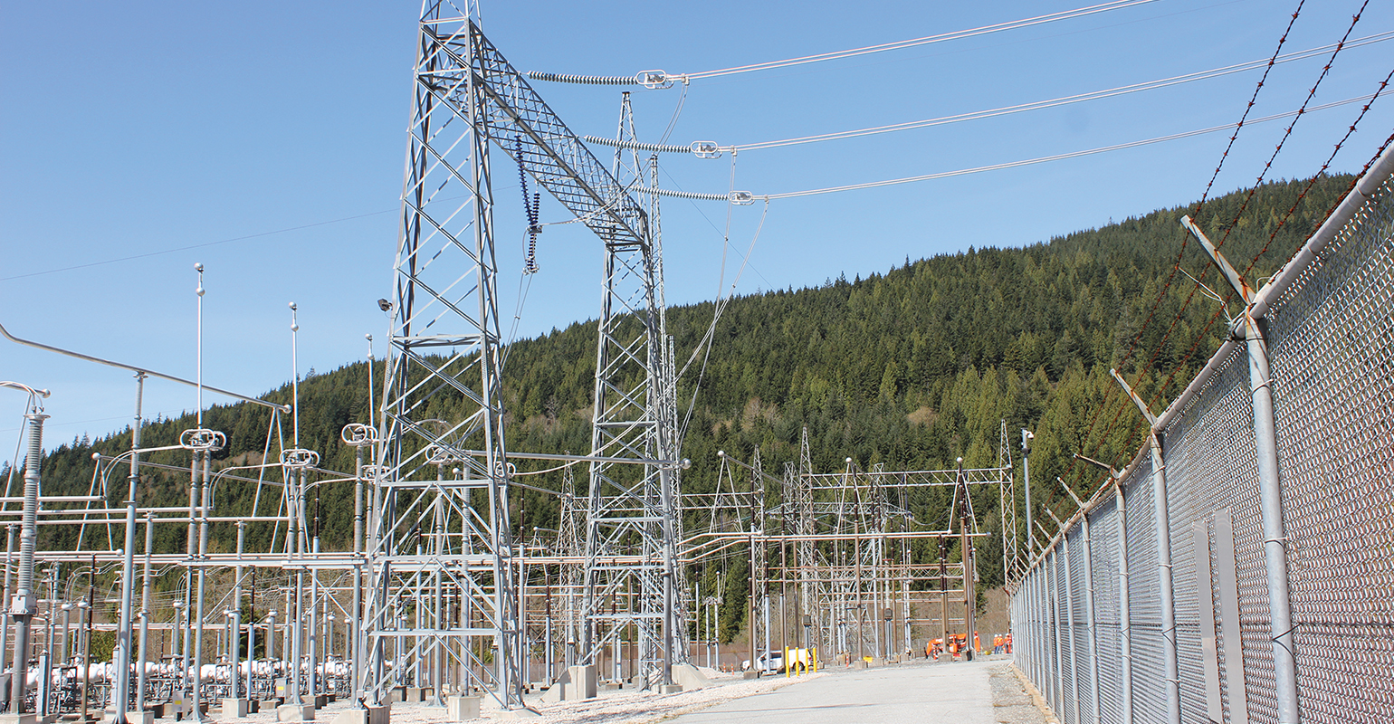 BC Hydro, Terminal Phase Rotation, line build