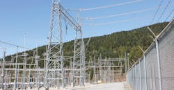 The final installation of the new BC Hydro 500-kV overhead line project was completed in September 2017.