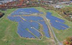 solar farm on landfill solar farm on landfill