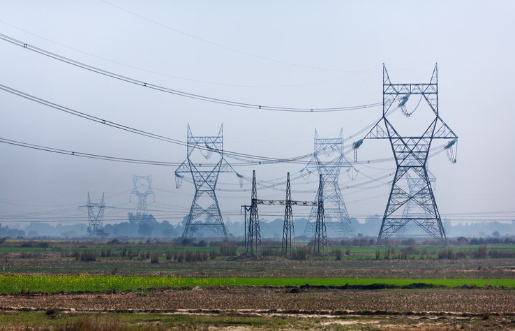 power lines in india