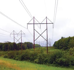 Overhead power lines Overhead power lines