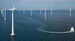 The mega grid will allow offshore wind farms like the Lillgrund facility to supply renewable energy throughout the grid.