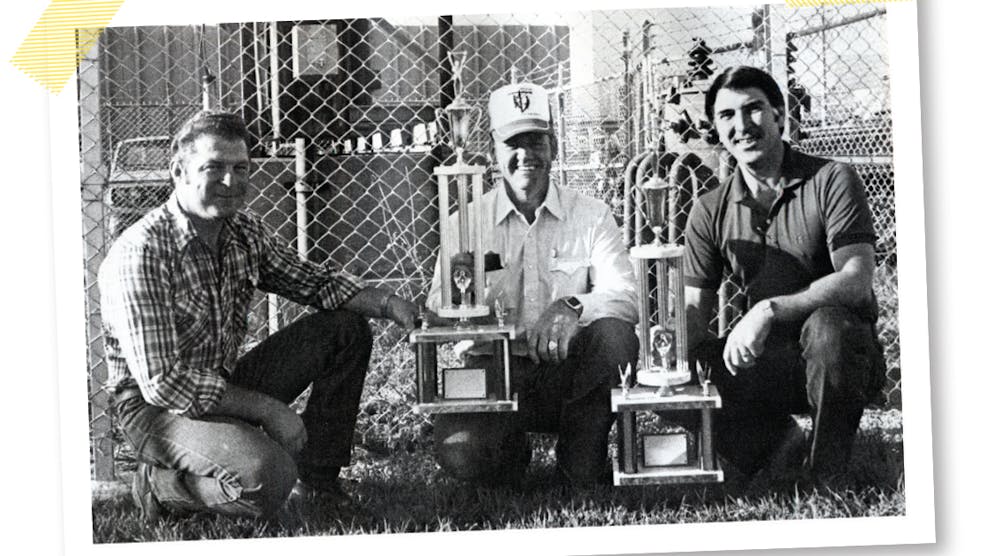 The Kansas City Power &amp; Light team won the first Lineman&apos;s Rodeo in Manhattan, Kansas.